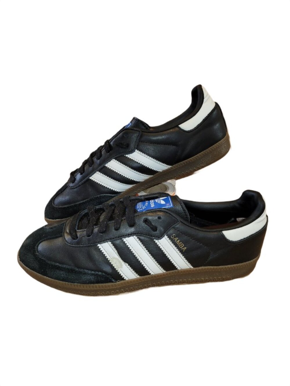 Adidas Samba OG Original Black/White Men's Size 9 (#2407) - Picture 2 of 14